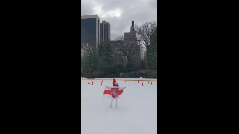 Бчб флаг на главном катке сша