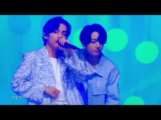 200614 スッキリ bts stay gold | taekook moments