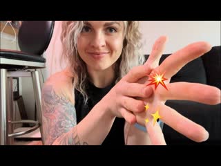 Fast aggressive asmr hand mouth sounds fabric scratching
