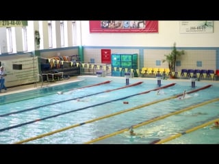 Девочки 2004 2 ой заплыв 100м