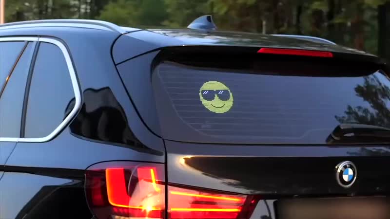 Автомобильный emoji дисплей