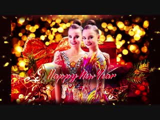 Sisters averins dina&arina| happy new year 2019