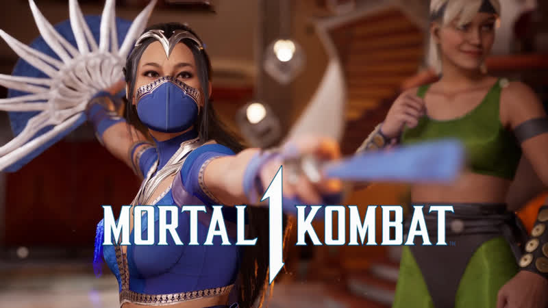 Mortal kombat 1 (2023) классические башни китана / соня (very hard) (фаталити)