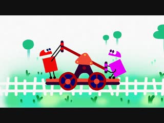 Riding on a train, the train song by storybots