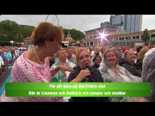 Lotta engberg, eva rydberg and the audience den närsynta bofinken knut (lotta på liseberg )