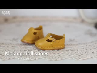 Making doll shoes for paolareina diy mini shoes leatherworks