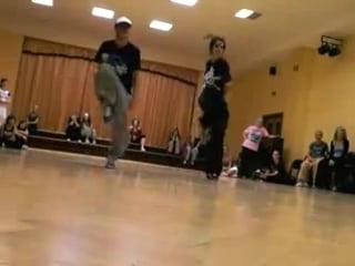 Ragga routine dancehall