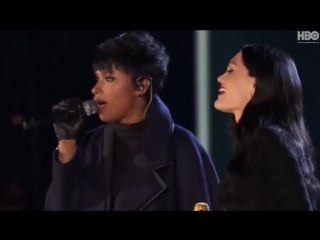 Jessie j jennifer hudson titanium (live at the concert for valor)джесси джей и дженнифер хадсон "титаниум"