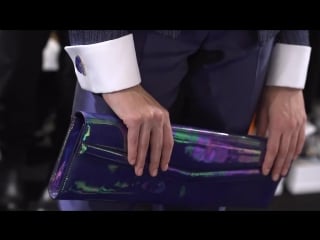 Giorgio armani privé spring summer 2018 nuages collection backstage video