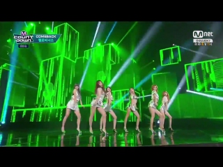 [comeback stage] 150723 hellovenus (헬로비너스) i'm ill (난 예술이야) @ m! countdown