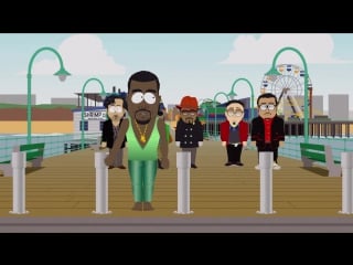 (south park) kanye west gay fish (rus) кени вест гей рыба