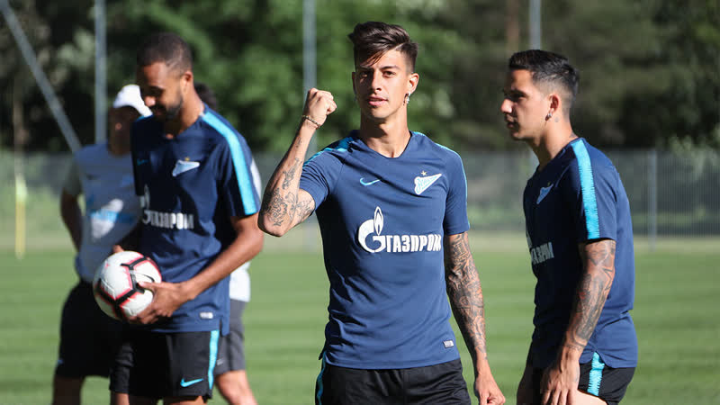 «зенит» «локомотив» открытая тренироа