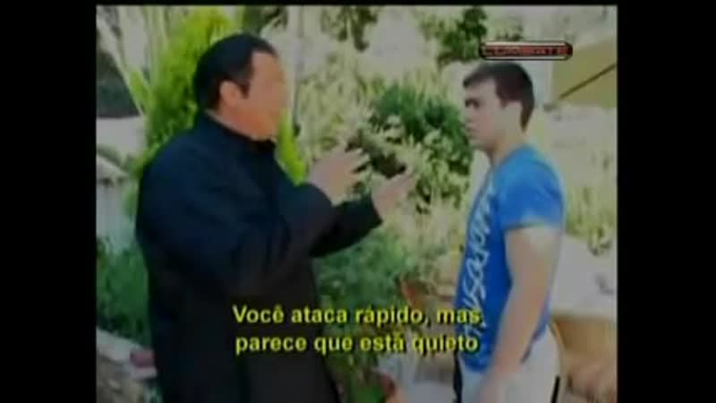 Стивен сигал и лиото мачида (экс чемпион ufc) совместная тренироа