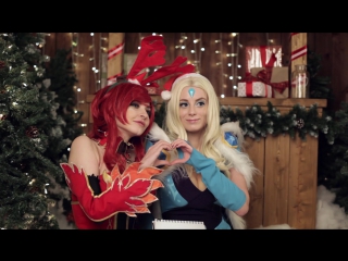 Backstage lina & crystal maiden