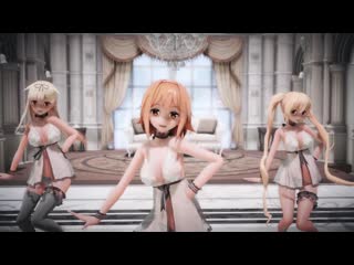 Mmd r 18 [normal] white dew type kiss me author 000