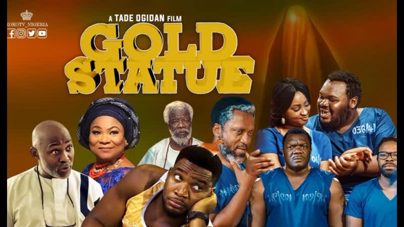 Золотая статуя (2019) gold statue