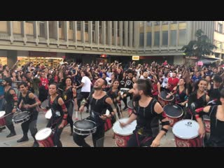 Así nació aainjala con 15o tambores aainjaa