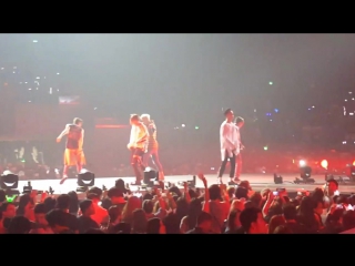[fancam] mbc show champion in manila thats my jam, young wild free, no mercy, bang 2x