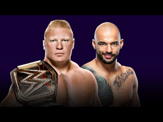 Brock lesnar vs ricochet