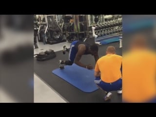 2x champ back at it the next day wowww