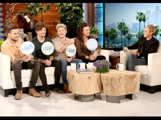 Ellen degeneres show one direction [rus sub]