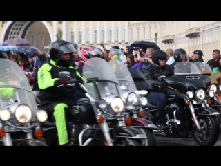 Мотопарад st petersburg harley days
