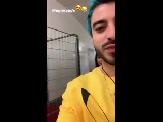 Jade and emeraude backstage thos3 shadowhunters via @jadehassoune ig stories mp4