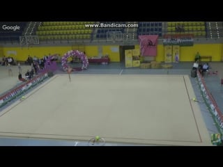 Julia evchik (clubs btd) // grácia fair cup 2016