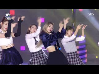 201225 itzy rolly poly (t ara) sbs @ gayo daejeon 2020