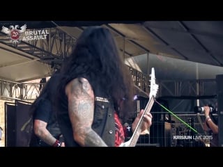 Krisiun live at brutal assault 2015