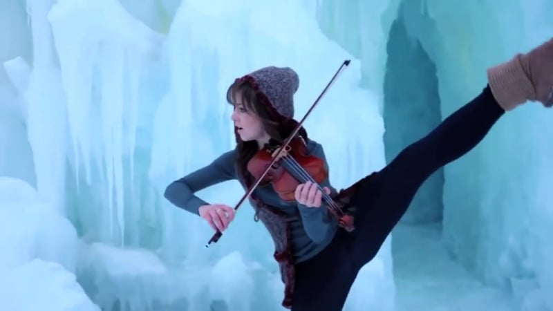 Линдси стирлинг дабстеп скрипка оригинальную песню