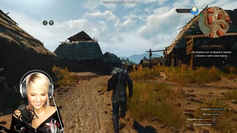 [alina rin] тестовый стрим из японии! witcher 3