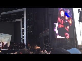 Lorde & jack antonoff hang with me (robyn cover) (live @ «governors ball)