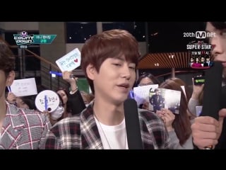 151015 kyuhyun (규현) mini fan meeting 엠카운트다운 m! countdown [1080p]