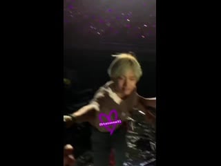 [day 2] look at how sweet our taetae is he gave his bottle to a lucky army literally shock