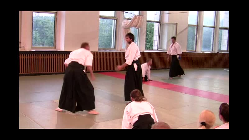 Ju ho morote dori shiho nage and juji shiho nage omote