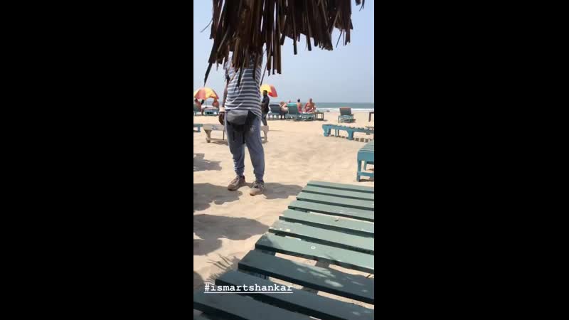 Nabha's insta story ismart shankar