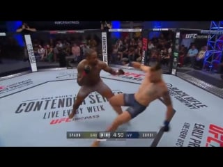 Ryan spann def emiliano sordi via submission (guillotine porn) at 26 of r1
