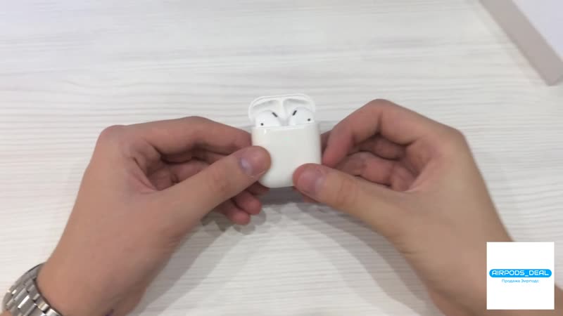 Распакоа airpods 2