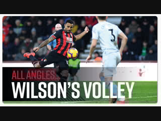 Every angle callum wilsons spectacular volley against west ham