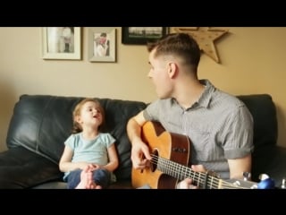 Youve got a friend in me live performance by 4 year old claire ryann and dad