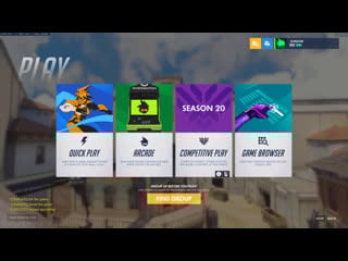 [overwatch] trying to get plat as supports) (competitive) #notvr