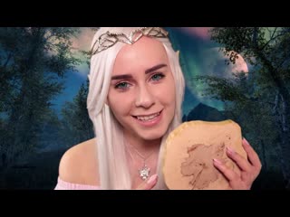 Asmr roleplay elf healing // tibetan meditation music