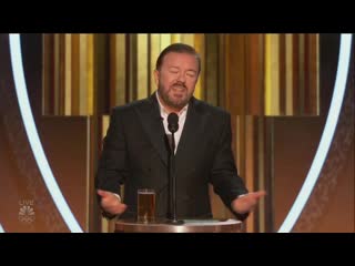 Ricky gervais just gave the best opening speech at the goldenglobes ever h