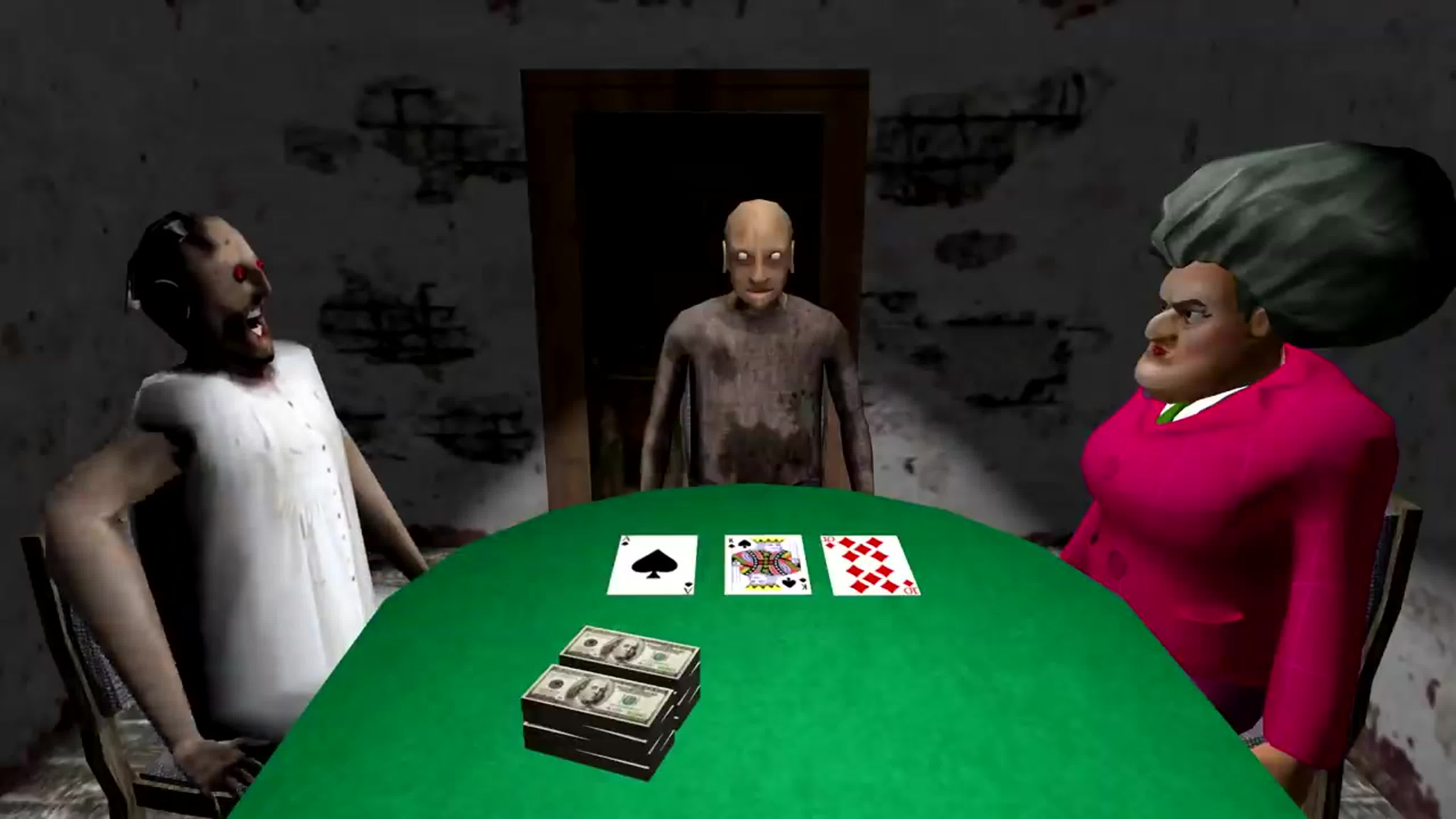 Granny vs scary teacher vs casino funny horror animation - BEST XXX TUBE