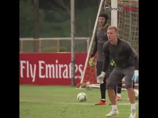 A new day, a new test for our keepers