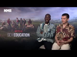 Asa butterfield and ncuti gatwa ¦ sex education cast reveal the shows “biggest joker“