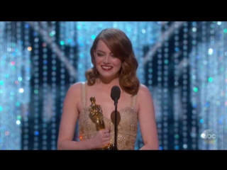 Discurso da emma stone melhor atriz, oscar 2017