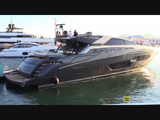 2019 riva 88 domino super luxury yacht deck interior walkaround 2018 cannes yachting festival