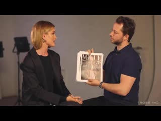 Rosie reacts to some of her most iconic images with derek blasberg